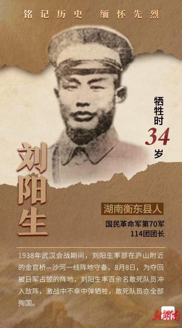 星合证券 刘阳生: 升任团长5天后, 率敢死队英勇捐躯